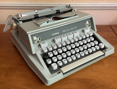 1972 Hermes 3000 typewriter